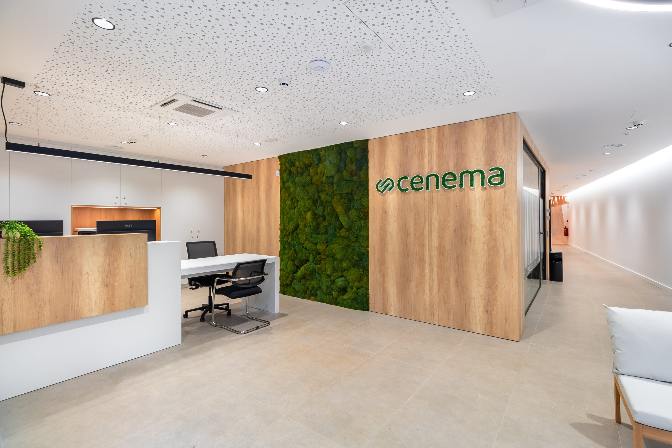 Servicios del coworking de Cenema BC