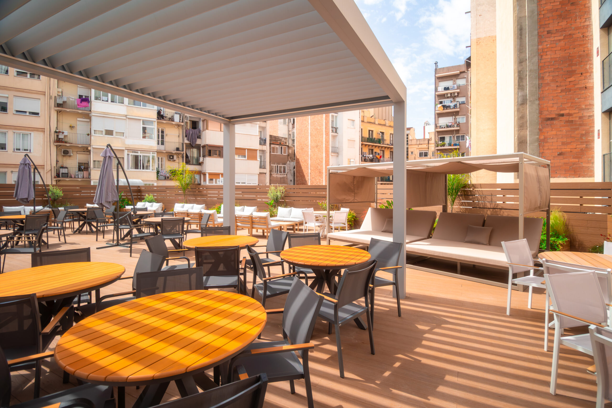 Zona chill out para salas por horas en Barcelona